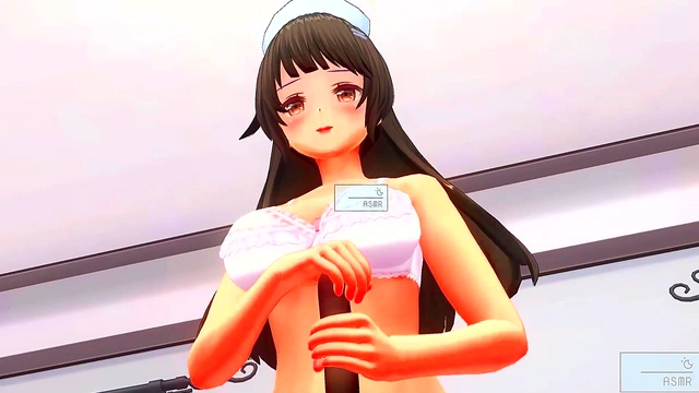 Uncensored Japanese Hentai animation Jerk Off Instruction ASMR Earphones recommended