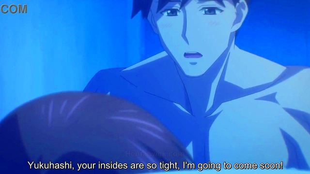 After Work'the Seductive Boss Takes Control Over his Shy Secretary (Anime Hentai)