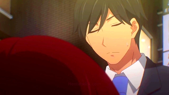 After Work'the Seductive Boss Takes Control Over his Shy Secretary (Anime Hentai)