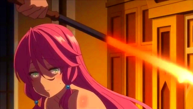 [Hentai] Pink-haired beautiful princess getting fucked hard by intruder and came while