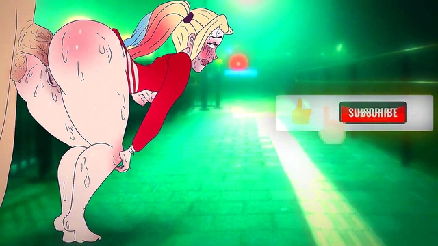 *telehab* Harley Quinn fucks with the clown joker ! Anime hentai 2d ( cartoon - porn )