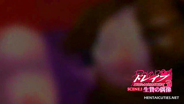 Busty teen hentai in stocksings getting her pretty face filled with cum