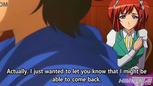 I fuck for my first time at my job with my boss - Anime Hentai