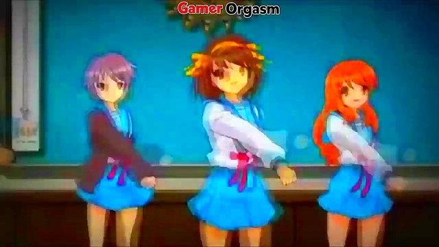 Gamer Dancing Girl Anime Lust Mi-Mi-Mi