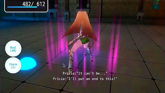 Hot blonde has sex with men in Pricia df hentai porn game