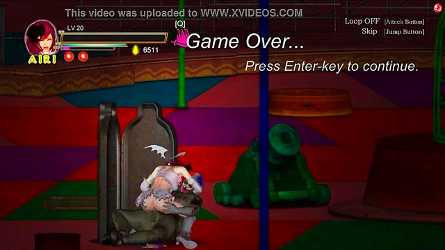 Hot girl hentai having sex with a clown in sexy porn hentai ryona act gameplay video