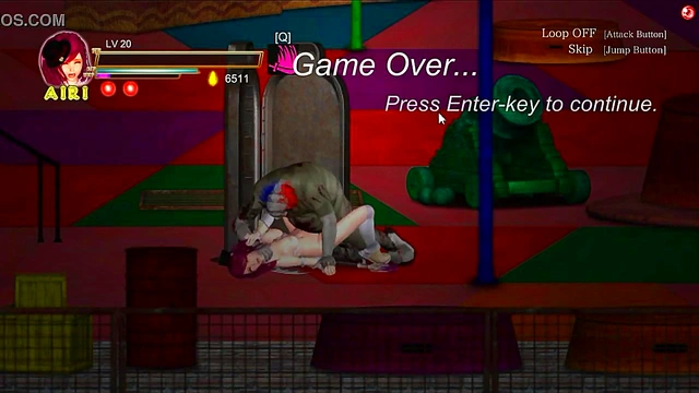 Hot girl hentai having sex with a clown in sexy porn hentai ryona act gameplay video