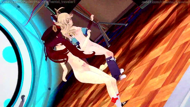 Genshin Impact: [MMD] Kesha - TIMBER (Layla'Kirara'Mona'Fischl'Yoimiya'Hu Tao'Xinyan)