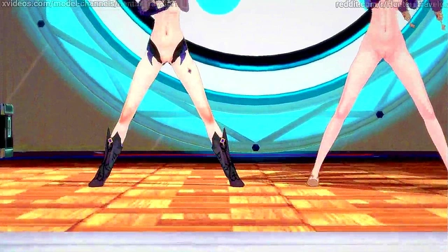 Genshin Impact: [MMD] Kesha - TIMBER (Layla'Kirara'Mona'Fischl'Yoimiya'Hu Tao'Xinyan)