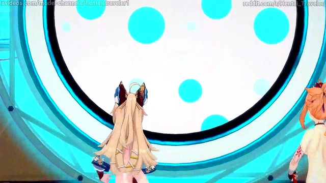 Genshin Impact: [MMD] Kesha - TIMBER (Layla'Kirara'Mona'Fischl'Yoimiya'Hu Tao'Xinyan)