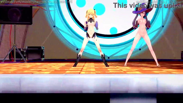 Genshin Impact: [MMD] Kesha - TIMBER (Layla'Kirara'Mona'Fischl'Yoimiya'Hu Tao'Xinyan)