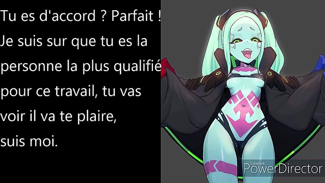 JOI HENTAI REBECCA CYBERPUNK