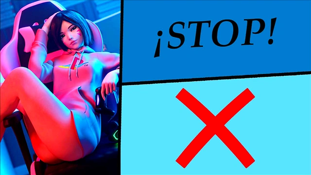 JOI hentai (interactive) - Edge and ruined orgasm