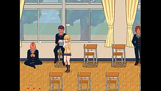 College lady having sex with men in Bt life new hentai game