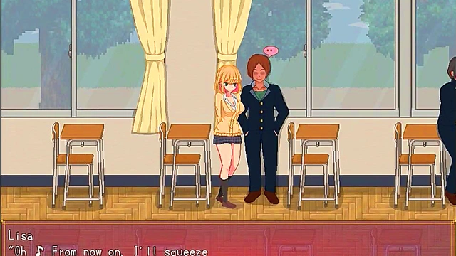 College lady having sex with men in Bt life new hentai game