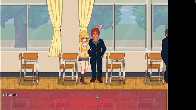College lady having sex with men in Bt life new hentai game