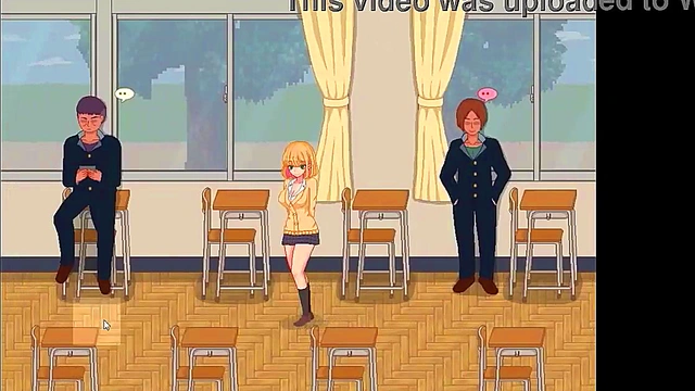 College lady having sex with men in Bt life new hentai game