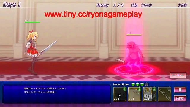 Cute ladies in hentai sex with green men in Raspbery castle 2 new hentai game video