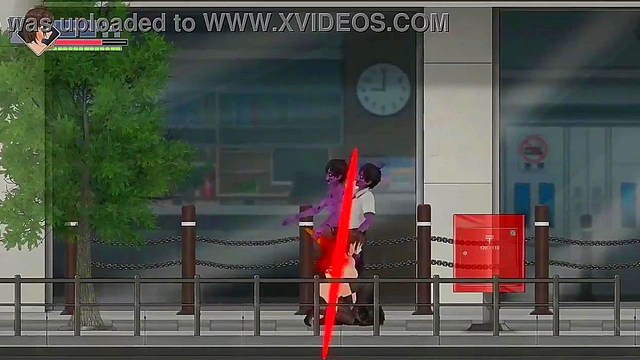 Female cop has sex with zombie men in Hot porn hentai game