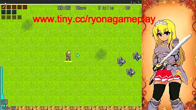 Warrior girl having sex with soldiers in Great Senka action rpg hentai game video
