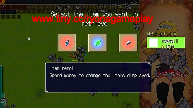 Warrior girl having sex with soldiers in Great Senka action rpg hentai game video