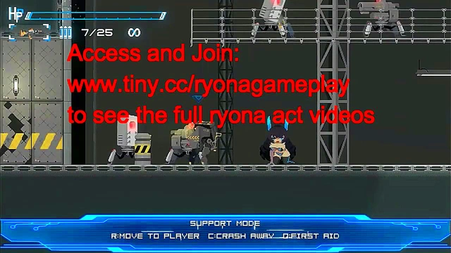 Cute lady has sex with robots men in Fatal flame erotic new hentai game video