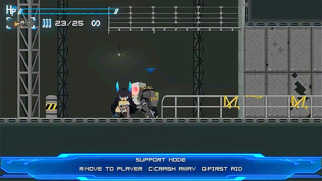 Cute lady has sex with robots men in Fatal flame erotic new hentai game video