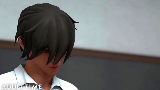 ADULT TIME Hentai Sex Professor Jerks Off And Fucks A Student To Prove A Point