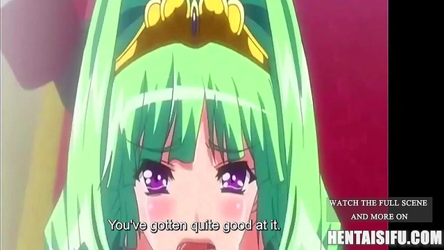 Fiesty Princess Turned Into A Lactating Cum Bucket - Uncensored Hentai