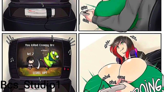 Level Grinding - Giantess Growth Expansion Hentai Comic