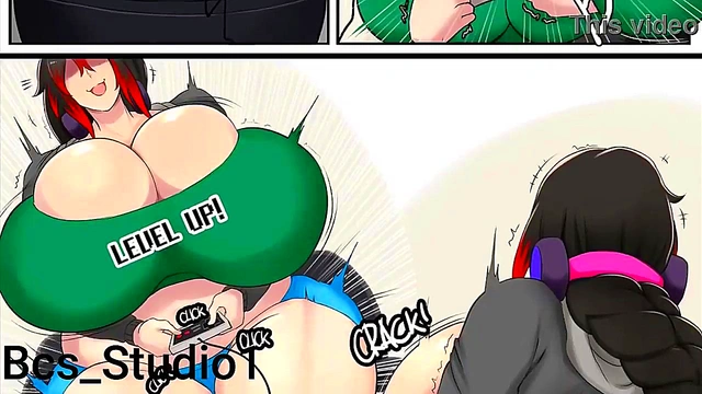 Level Grinding - Giantess Growth Expansion Hentai Comic
