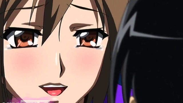 I look out the window as my best friend fucks me while my girlfriend fucks me - Hentai