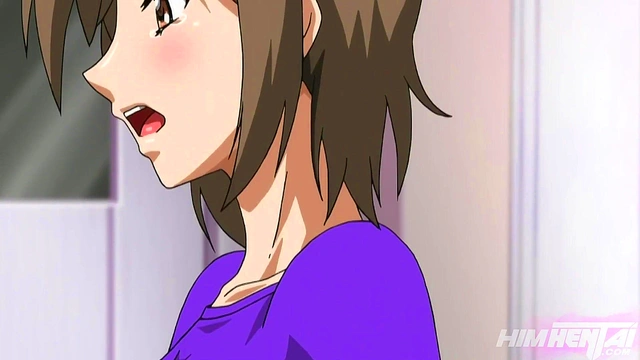 I look out the window as my best friend fucks me while my girlfriend fucks me - Hentai