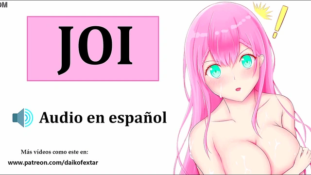 JOI Hentai'Orgy With The Teacher Spanish Audio