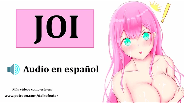 JOI Hentai'Orgy With The Teacher Spanish Audio