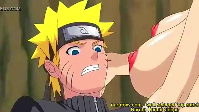 Naruto fucked Shizuka in a battle - Naruto Hentai