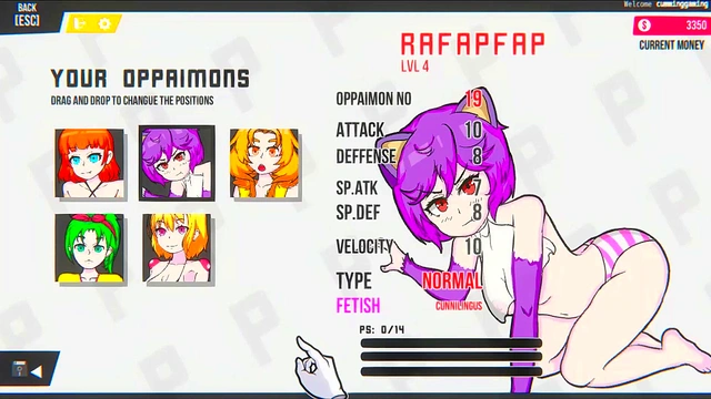 Oppaimon [Porn Play Hentai Pixel game] Ep6 pokemon training and fucking at the gym