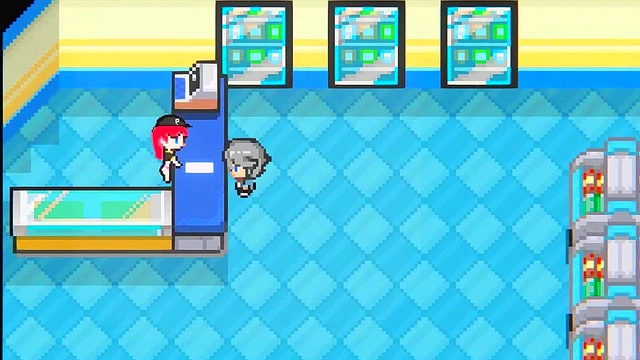Oppaimon [Porn Play Hentai Pixel game] Ep6 pokemon training and fucking at the gym