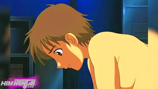 I fuck my friend without a condom on the street - Hentai uncensored