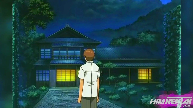 I fuck my friend without a condom on the street - Hentai uncensored