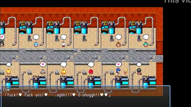 Cute woman having sex in Human fm new erotic hentai game