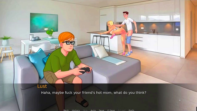 Lust Legacy [Hentai game Porn Play ] Ep3 all of fantasy with our best friend hot blonde