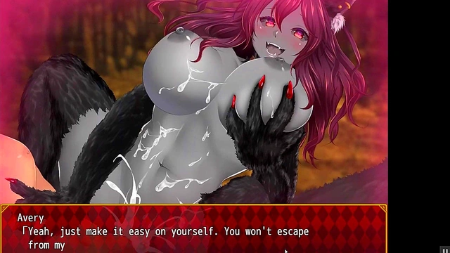 Monster Girl Labyrinth [Hentai Porn Play game] Ep4 werewolf girl femdom making me cum