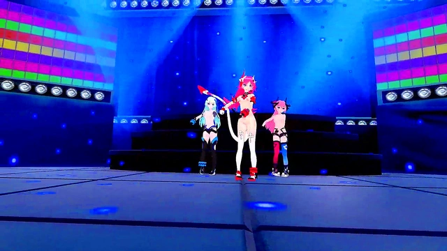 Honkai Impact: [MMD] Follow the Leader - girls (Rozaliya'Liliya'Delta)