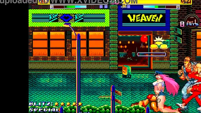 Cute lady in sex in Streets of ryona new hentai game