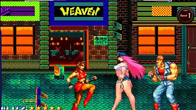 Cute lady in sex in Streets of ryona new hentai game