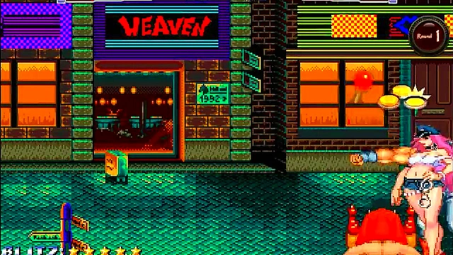 Cute lady in sex in Streets of ryona new hentai game