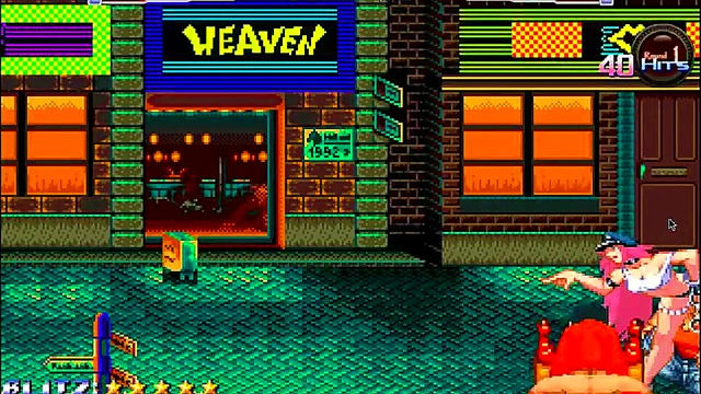 Cute lady in sex in Streets of ryona new hentai game