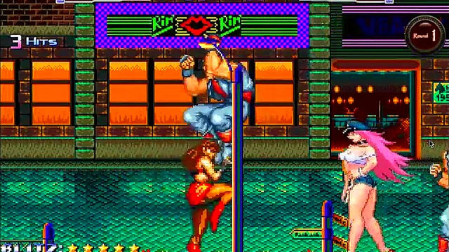 Cute lady in sex in Streets of ryona new hentai game