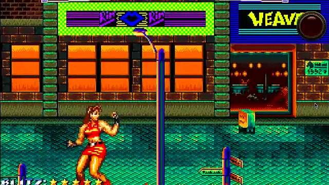 Cute lady in sex in Streets of ryona new hentai game